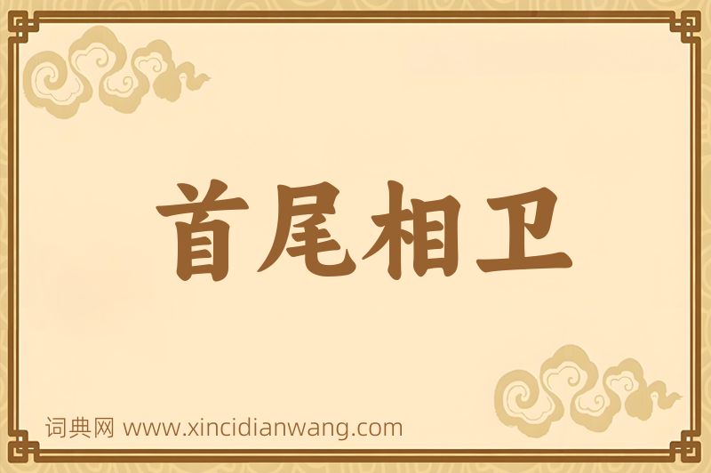 成语首尾相卫图片