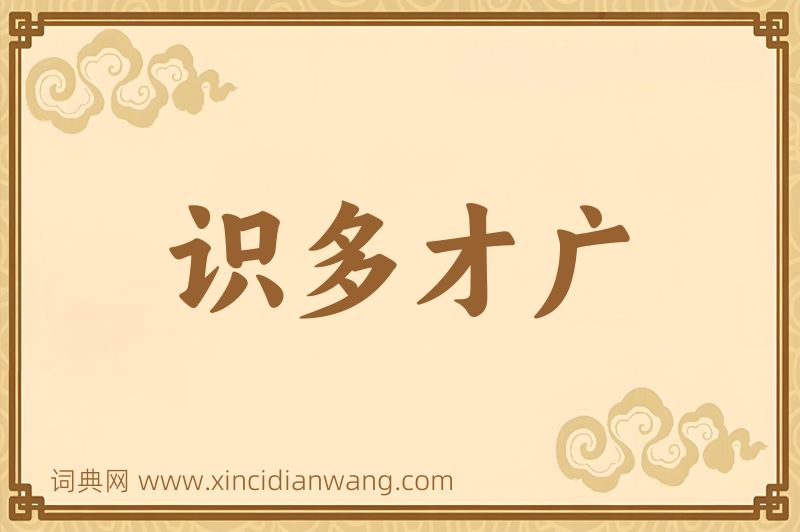 成语识多才广图片