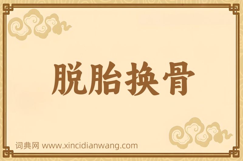 成语脱胎换骨图片