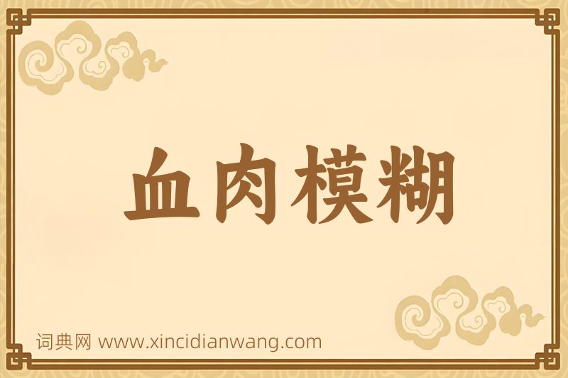 成语血肉模糊图片